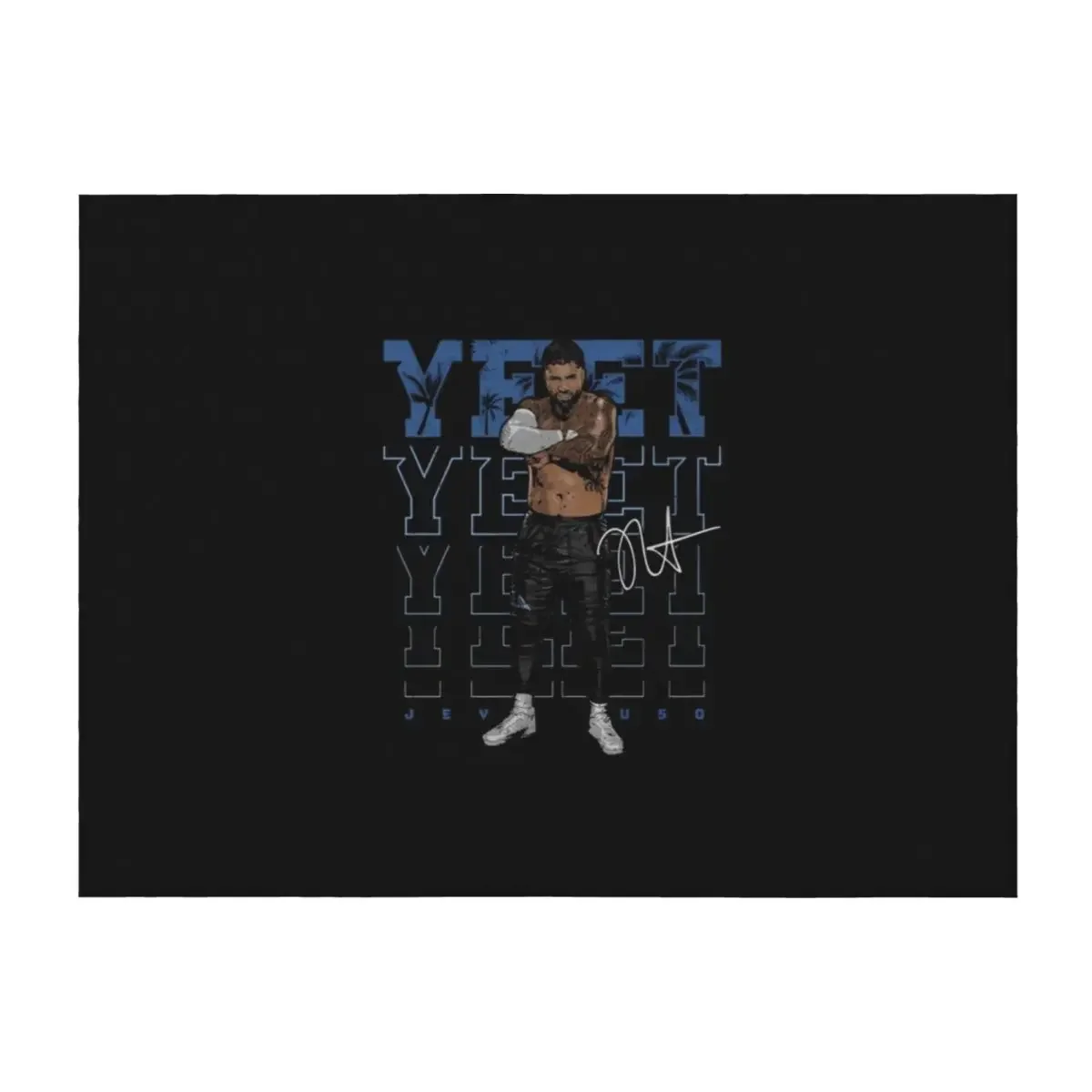 

Jey Uso Throw Blanket Sofas warm winter Plaid Luxury Blankets