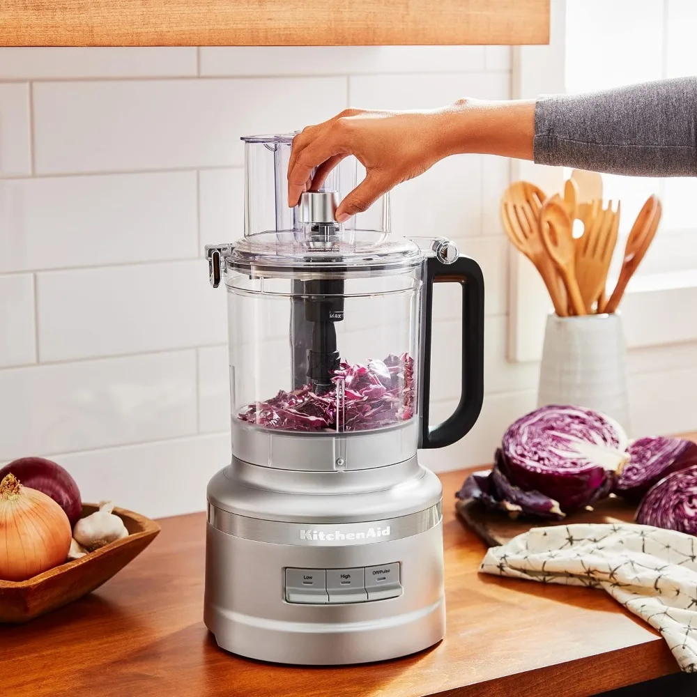 Food Processor, Contour Silver