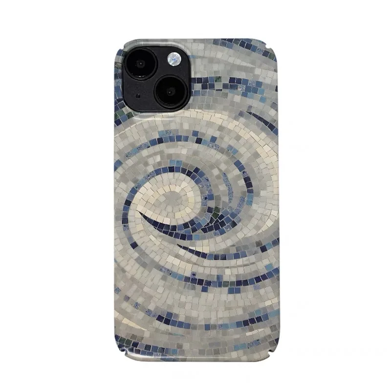 INS Advanced Vortex Art Phone Case for IPhone 16 15 14 13 Pro Max 12 MINI 11 Pro 16 Plus XR XS MAX Shockproof Ultra Thin Cover