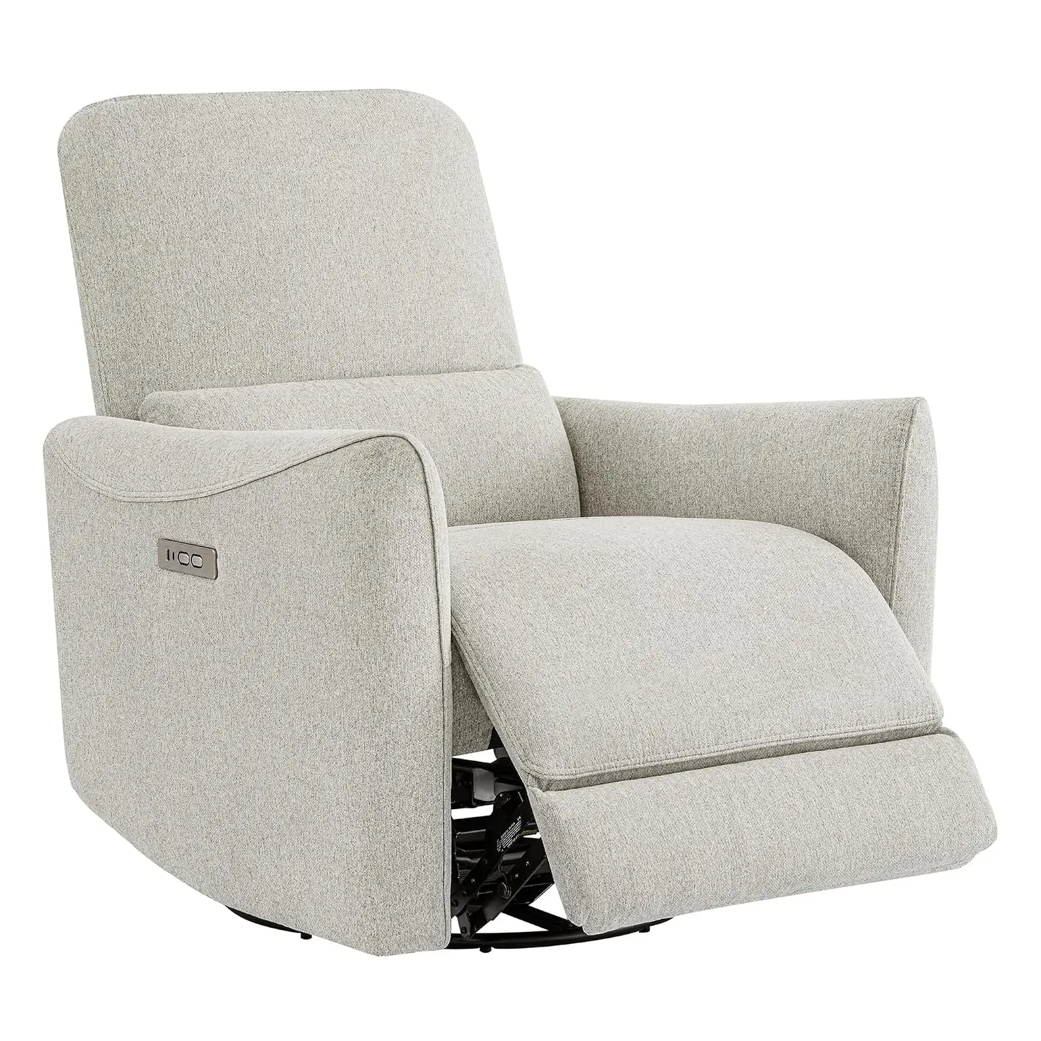 Power Swivel Glider Recliner Chair, Large-Wide, Dove Grey