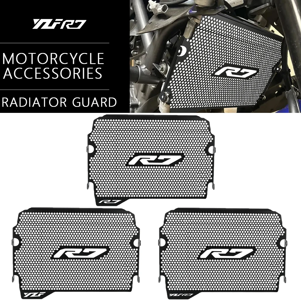 

For Yamaha YZF R7 2022 2023 2024 2025 2026 YZFR7 YZF-R7 Motorcycle Accessories Radiator Guard Radiator Grille Protection Cover