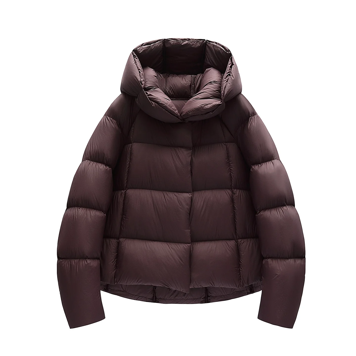 Korte 90 Witte Ganzendons Jas Voor Vrouwen Winter 2025 Nieuwe Koreaanse Versie Losse Capuchon Bladerdeeg Jassen Vrouwelijke Warme parka