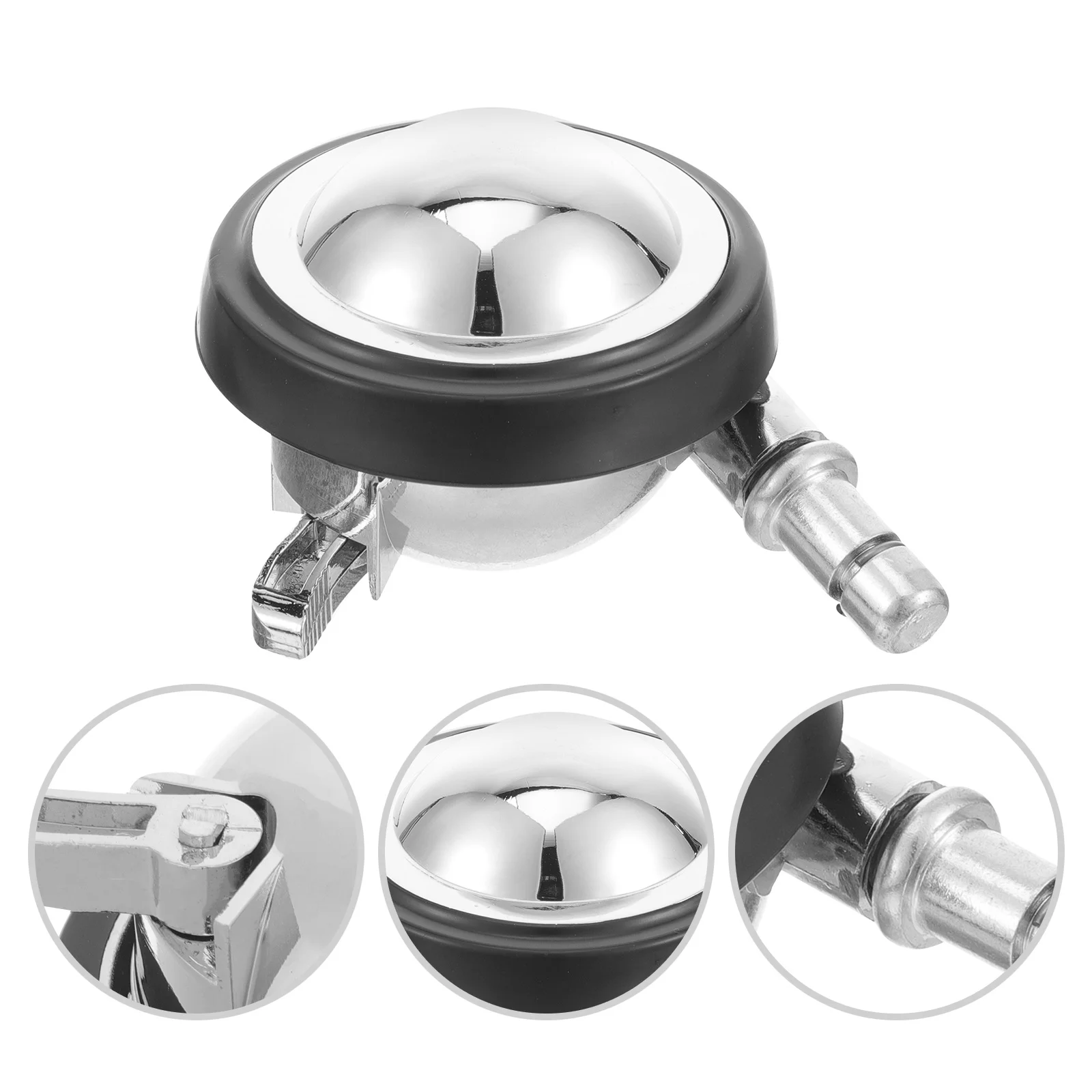 

Zinc Alloy Chair Wheels Replacement Caster For Office Gaming Desk Hardwood Carpet Smooth Silent Movement