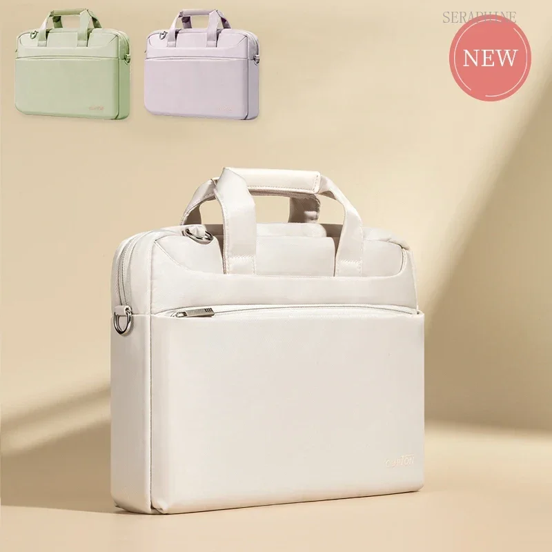 Laptop Bag 13 14 15.6 inch for Women Notebook Shoulder Handbag Briefcase Air Macbook Pro 13 15 16 Huawei Xiaomi Dell HP Acer