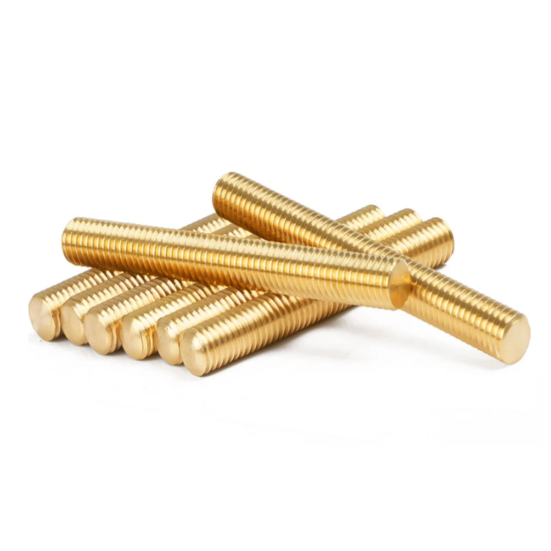 

M10 M12 M14 M16 Brass Fully Threaded Rod, Fully Metric Headless Bolts, Threaded Studs, Screws.