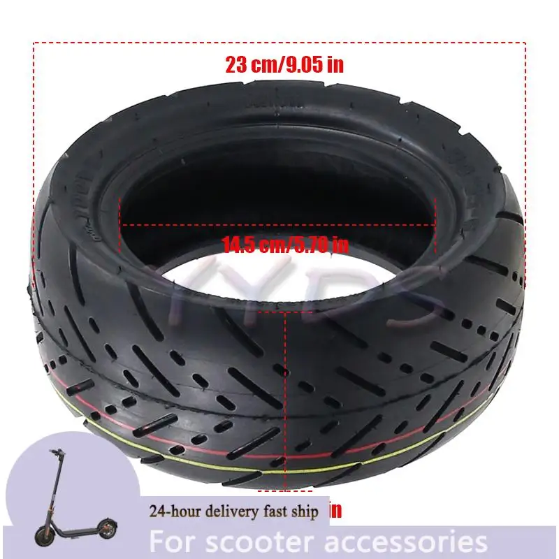 90/55-6 vacuum tire 10 Inch Tire rubber for electric scooters tubeless tyre TUOVT high quality image 3