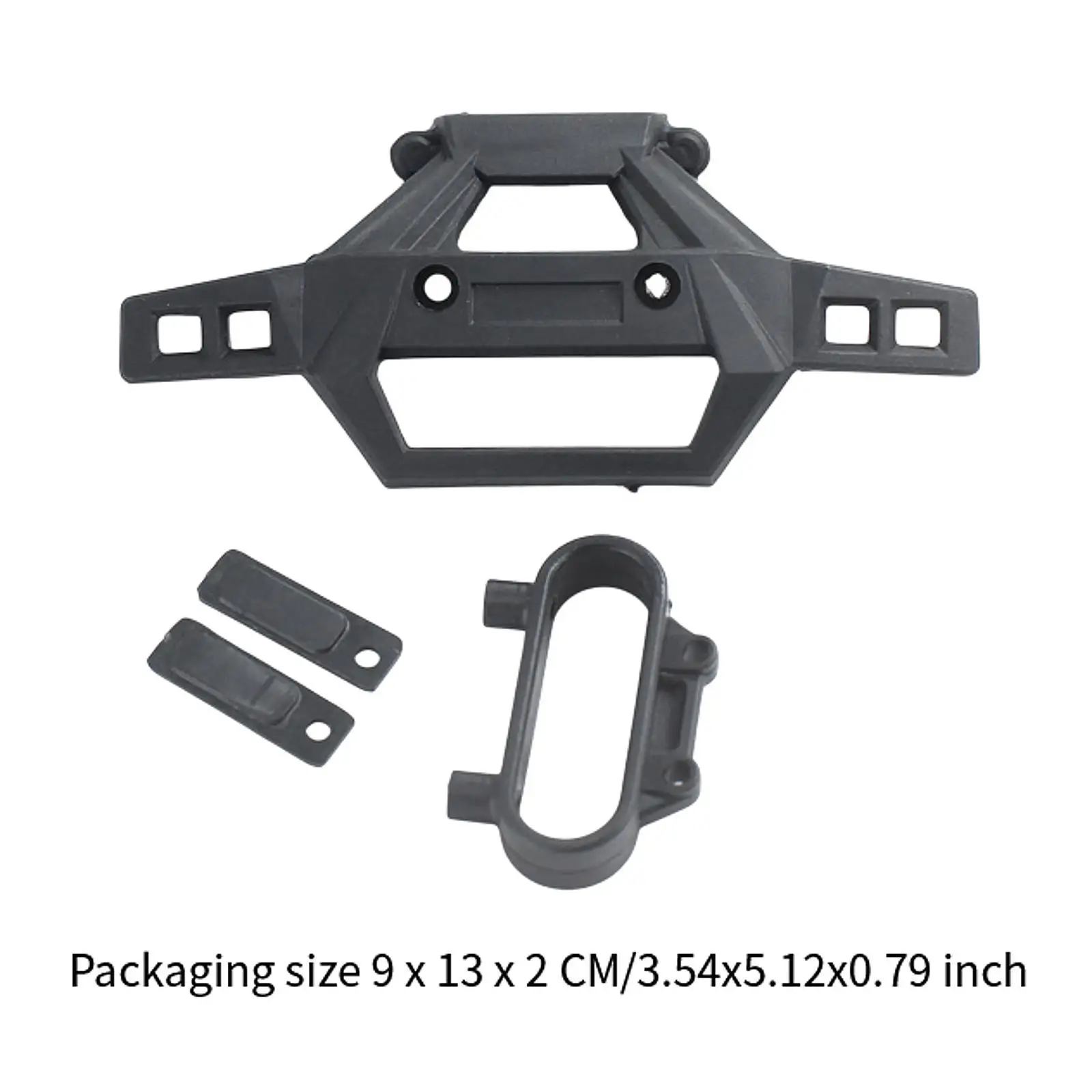 Acessório de retrofit para para-choque dianteiro de carro RC 1/16 para modelo de veículos 16101 16102