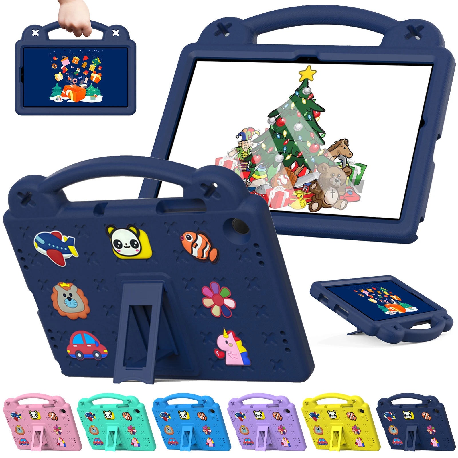 

For Samsung Galaxy Tab A9 / A9 Plus Tablet Kids EVA Case Shockproof Stand Cover