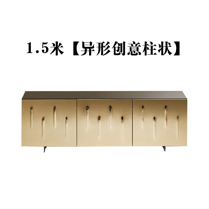 

S Итальянский светлый роскошный шкафчик, креативное зеркало, шкаф на крыльце, премиум-смысл, шампанское, золото