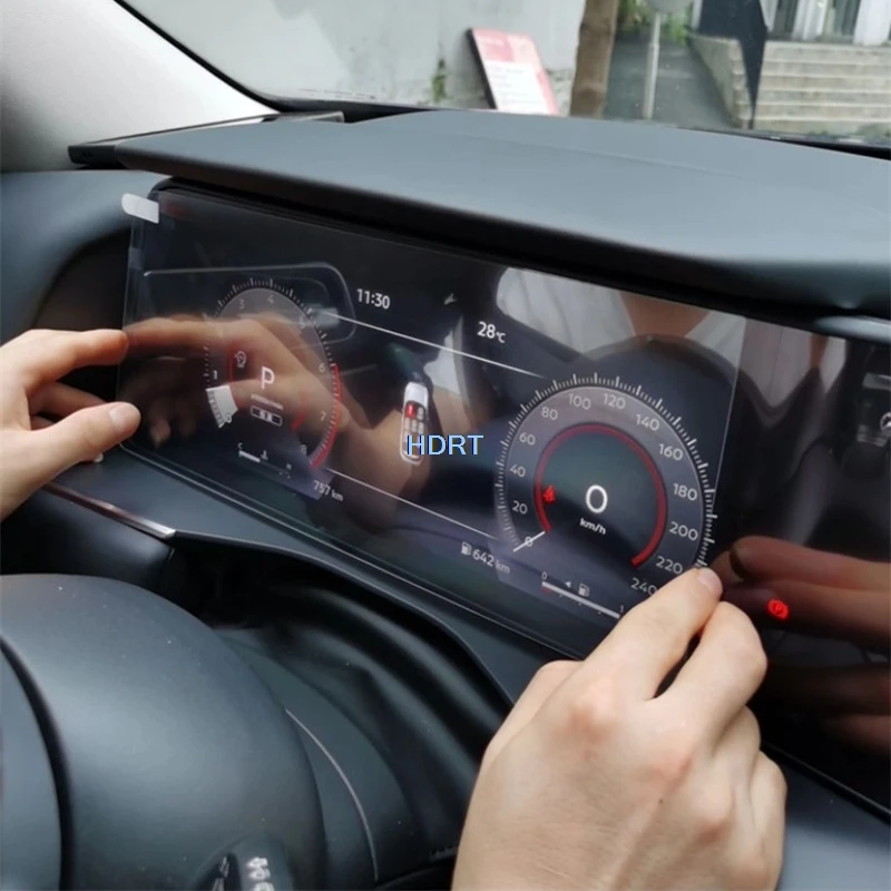 

For Nissan Pathfinder 2024 + Car GPS Center Console Navigation Dashboard Tempered Glass Screen Film Accessories Interior Sticker