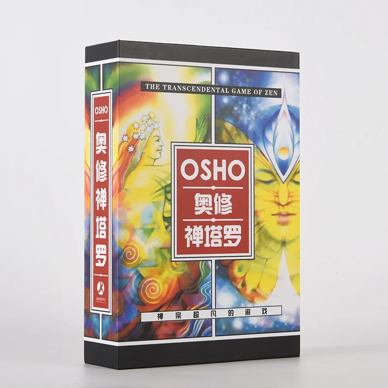 Genuine in Stock Osho Zen CardOSHOTutorial Manual Tarot Card Peripheral Chinese Version Book+Card+Card Bag