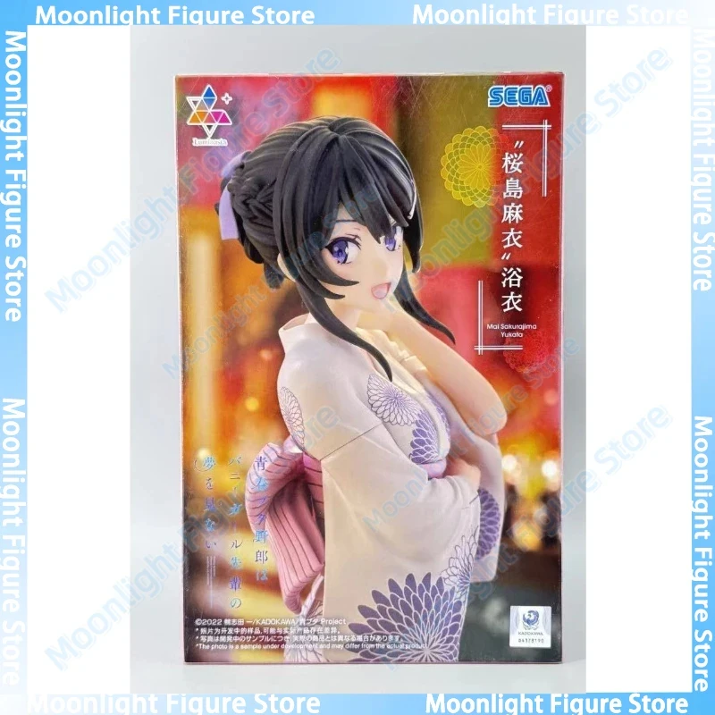 

В наличии SEGA Luminasta Sakurajima Mai Yukata настольные милые куклы аниме фигурка игрушка подарочная модель коллекция