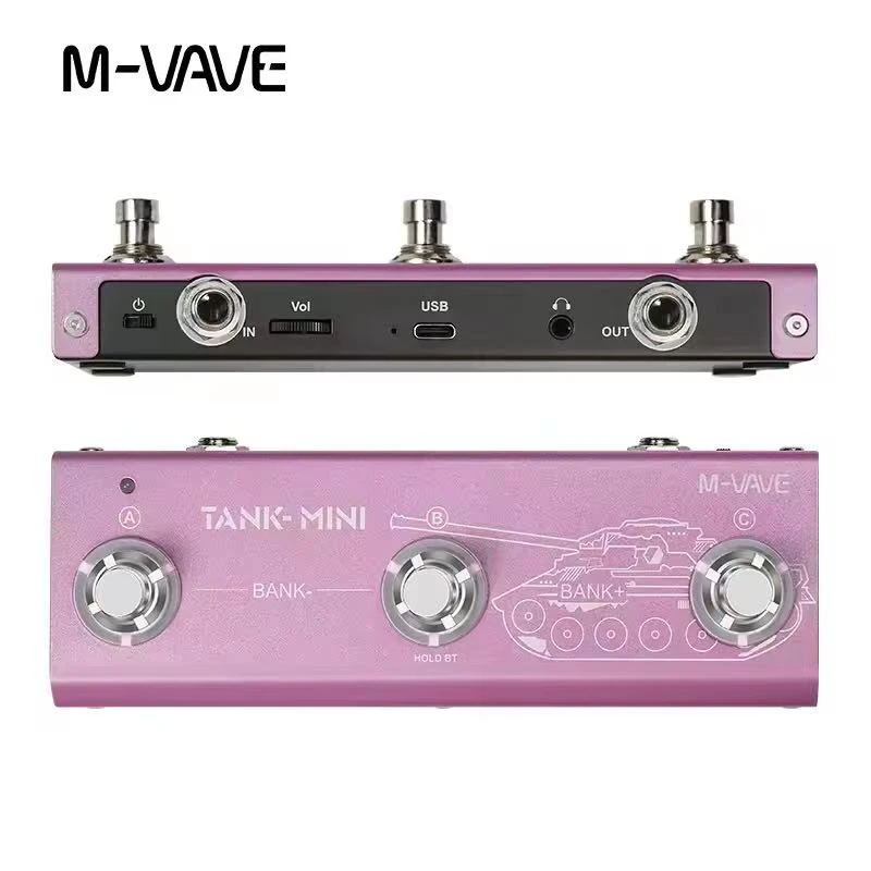 pedal-multiefectos-para-guitarra-y-bajo-m-vave-tank-mini-compatible-con-ir-y-grabacion-otg-con-efectos-integrados-de-cabina-amp-amplificador-modulacion-efectos-de-sonido-ambiental-y-retardo