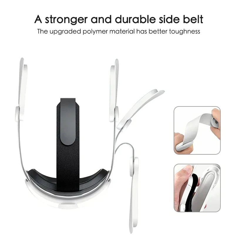 สายรัดศีรษะสําหรับ Meta Quest 3 ปรับ Comfort Elite สายรัด VR ชุดหูฟังอุปกรณ์เสริม Enhanced GAMING