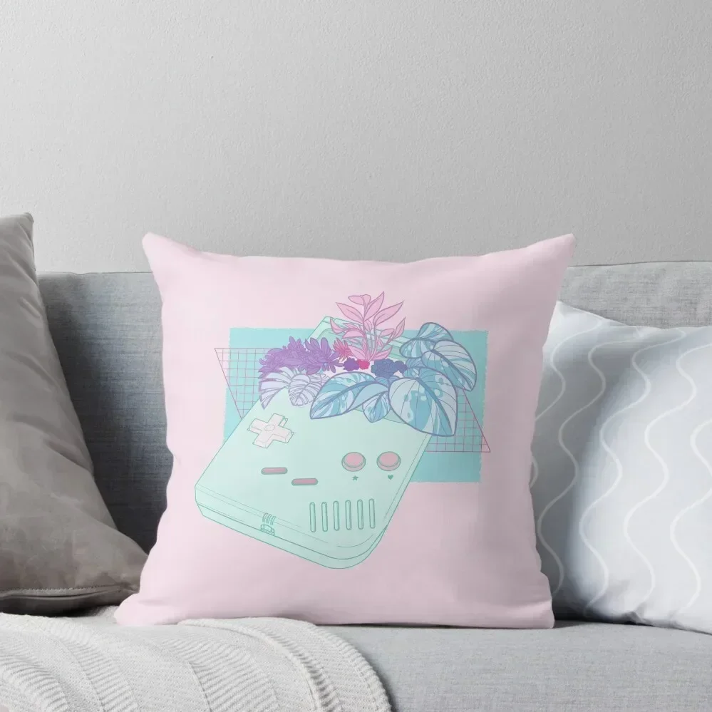 

Pastel Gaming Planter Throw Pillow Cushions For Sofa Custom Cushion Photo Pillow Covers Decorative pillow