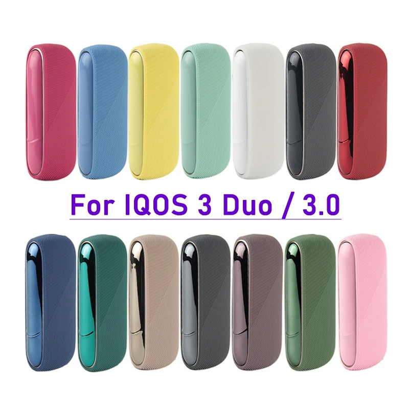 18 Colors New Design High Quality Silicone Case for IQOS 3 Duo Full Protective Case Cover for IQOS 3.0 Duo Accessories