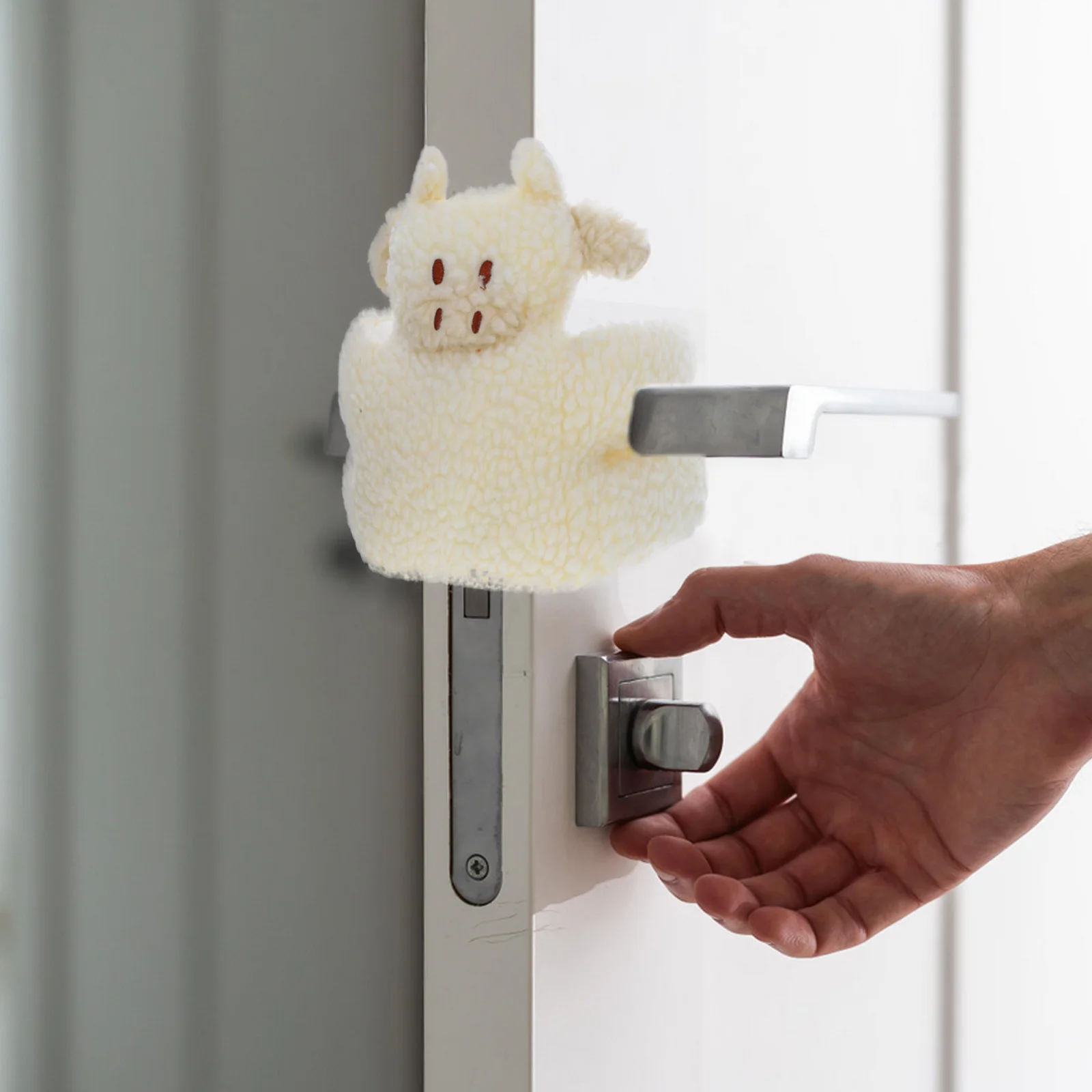 

Cotton Anti Collision Wall Protector Floor Mute Door Pinch Guard For Bedroom Home Decor Nail Free
