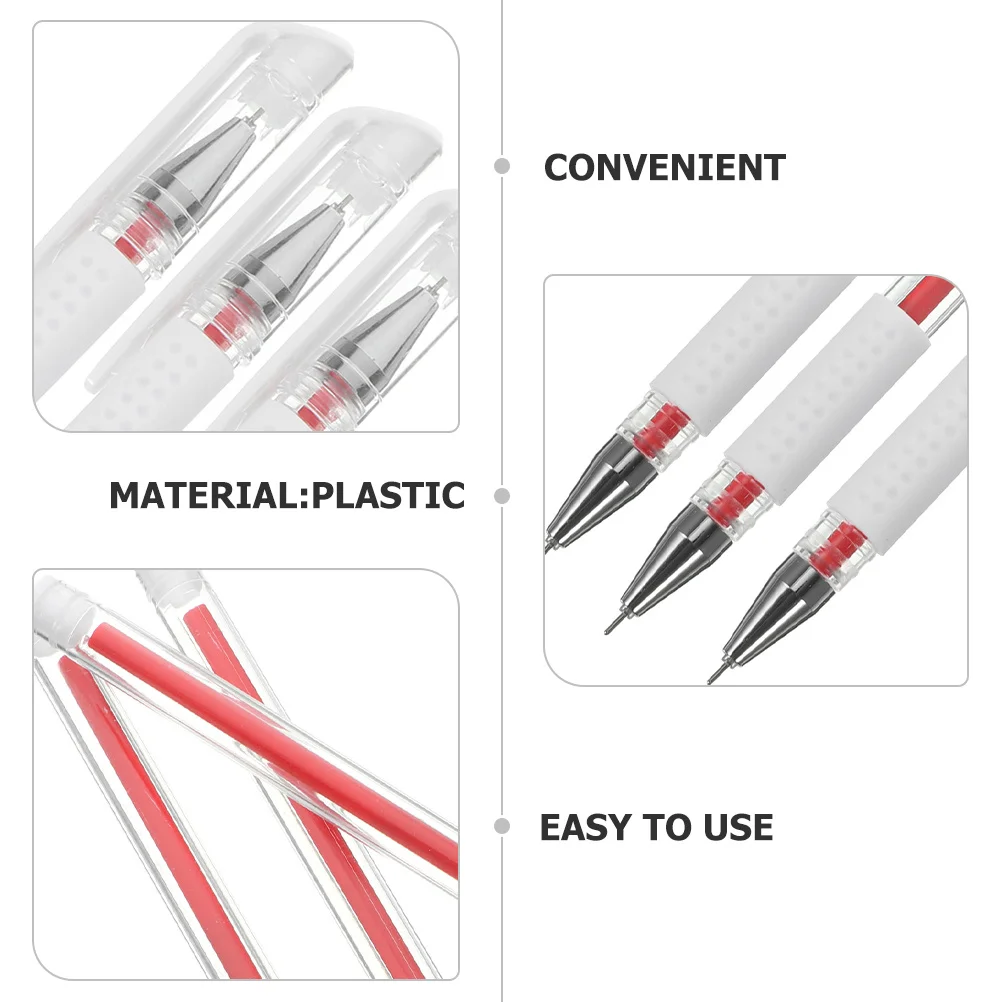 10 個の皮膚タトゥーペン眉毛位置決めマーカーペン手術用タトゥー長期的なタトゥー位置マーカー