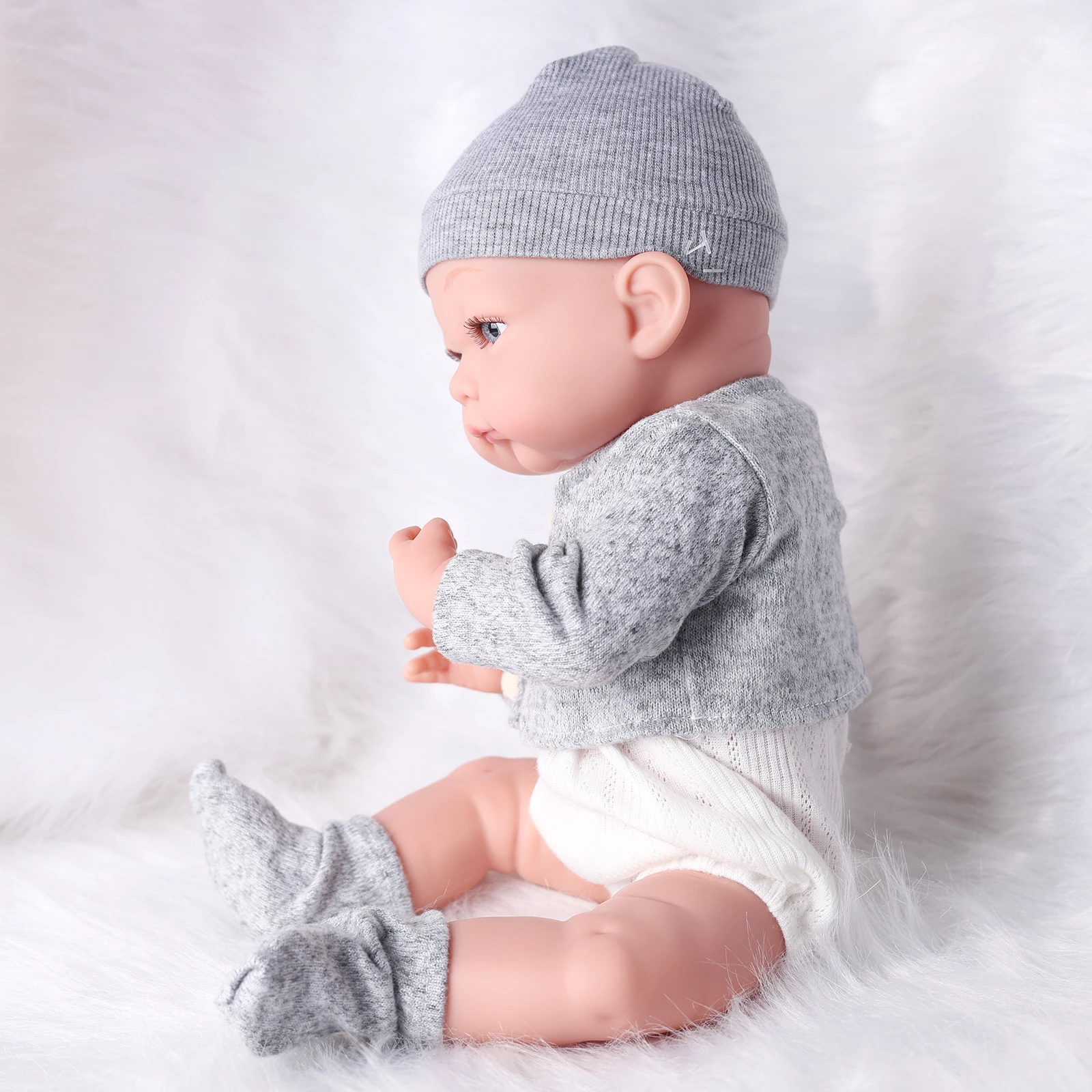 17-calowe 43 cm lalki Reborn z miękkiego winylu, wodoodporne, dla małych dziewczynek, prezent urodzinowy dla dzieci, tanie wyprzedaże