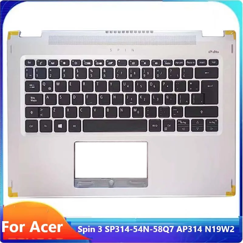 

MEIARROW MEIARROW New/Orig For Acer Spin 3 SP314-54N -58Q7 AP314 N19W2 Palmrest Latin Keyboard Upper cover