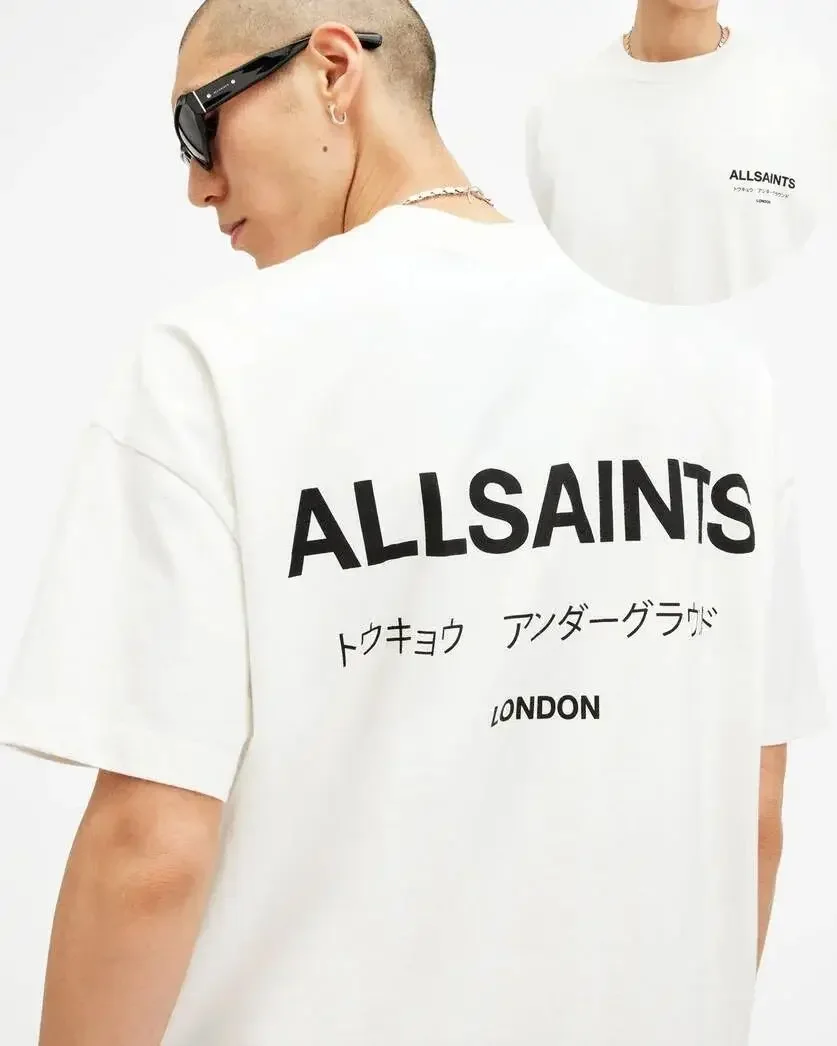 

Модная новинка 2026 года: хлопковая футболка унисекс с принтом, повседневный топ с буквенным узором, свободный крой, всесезонная одежда в стиле Харадзюку