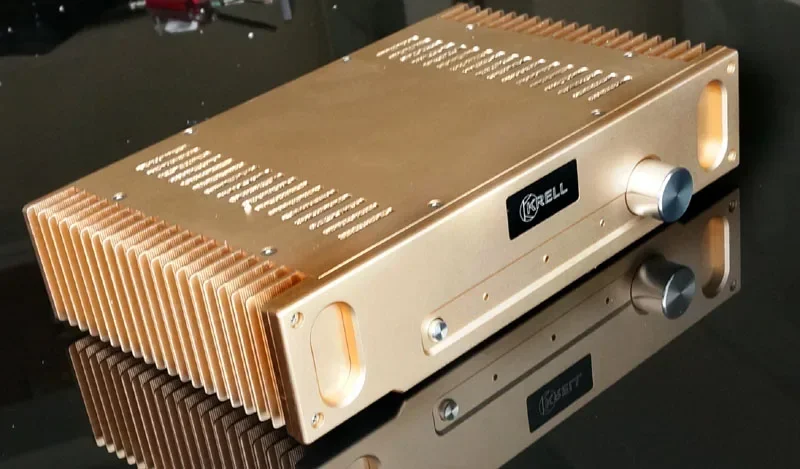 Voz humana resolve agudos melhor de um amplificador de áudio classe A mais recente perfeito 1969 2N3055 amplificador de tubo de vedação de ouro