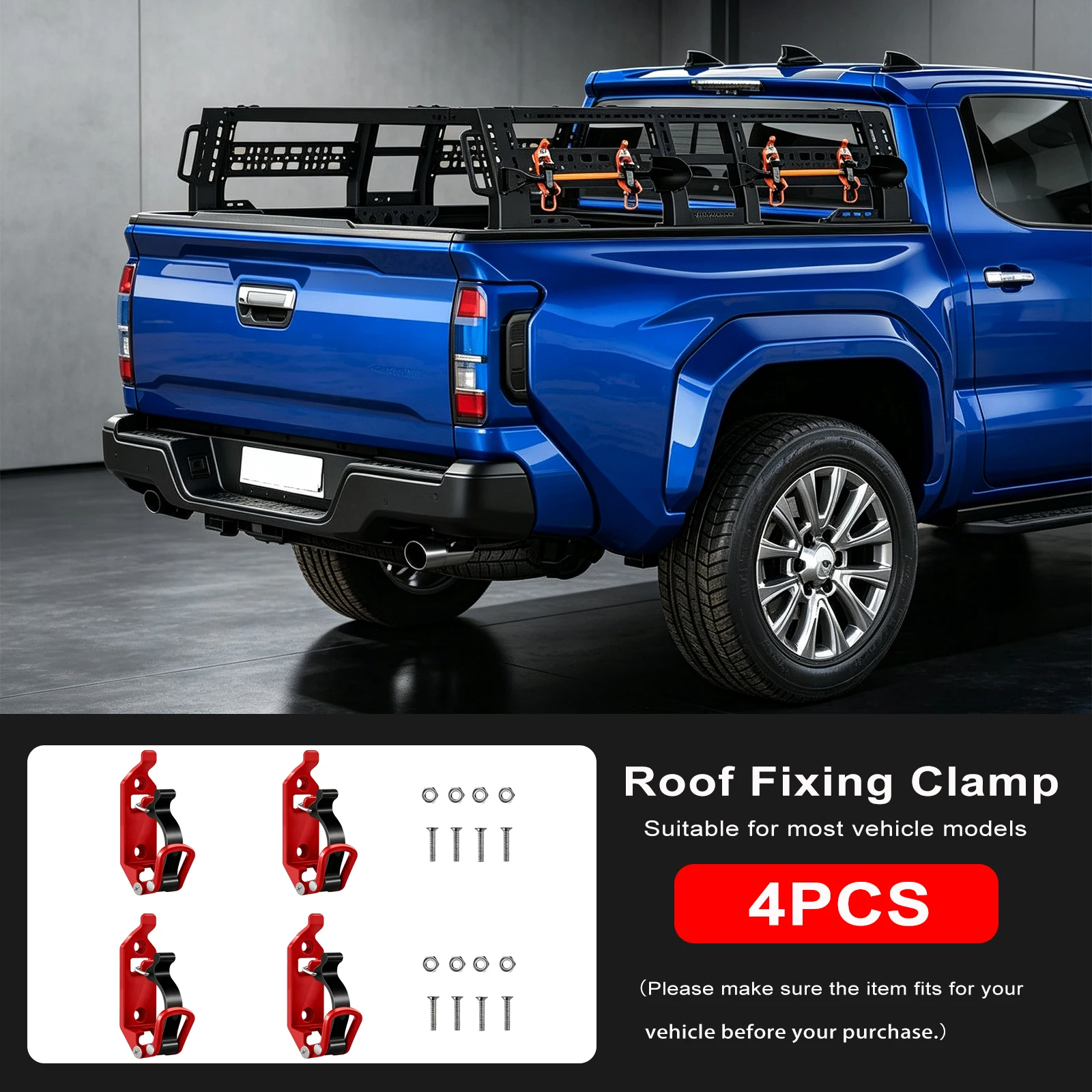 Car Roof Rack Installation Bracket Accessories Shovel Installation Parts Axe Bracket Installation Kit Wall Installation Bracket