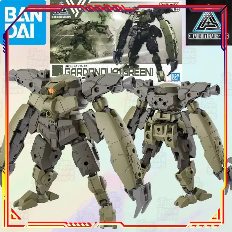 Bandai Tamashii Nations Revoltech Revolnova Brown Anime Action Figure Model Kit 30 Minutes Missions Assembly Toy Collectible view 4