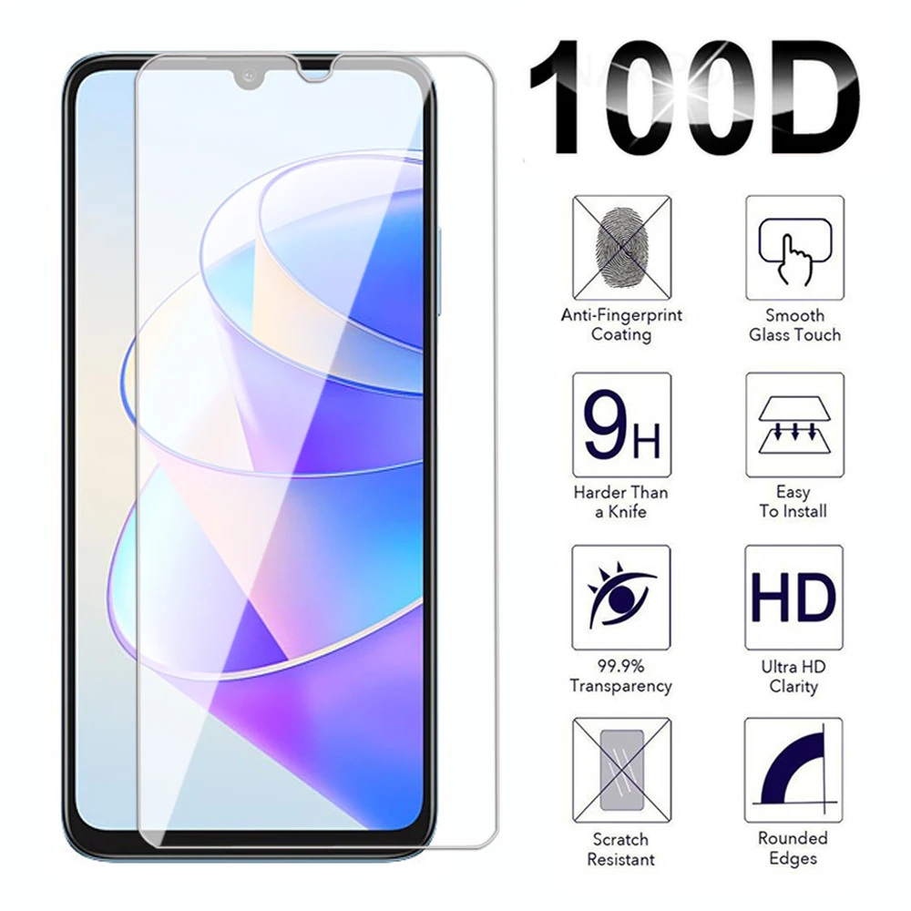 Закаленное стекло с защитой от взрыва для Honor X6 X7 X8 X9 4G 5G Защитная пленка для экрана X6a X7a X7b X8a X8b Прозрачная защитная пленка