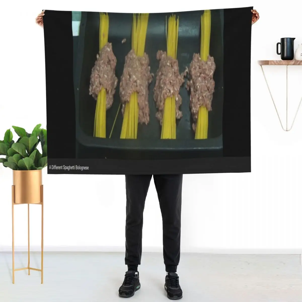 A Different Spaghetti Bolognese - Kay's Cooking Throw Blanket Extra Large Throw Loose Custom Decorative Beds Picnic Blankets