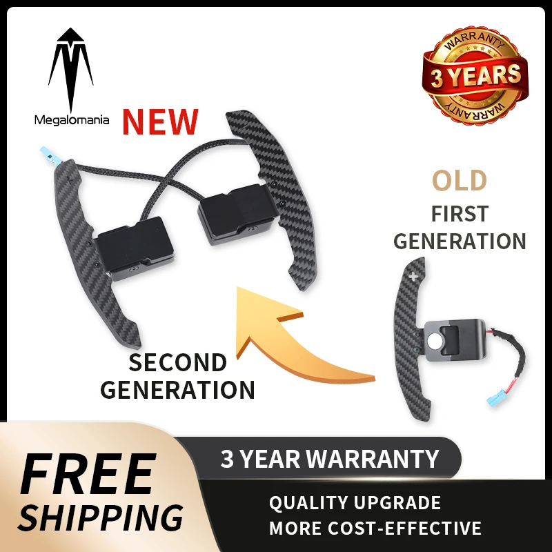 

Magnetic Shift Paddle For BMW X3 X4 X5 X6 M2 M3 M4 M5 M6 X5M X6M F20 F30 F32 F48 F45 F31 F10 F11 F90 G20 G30 G80 Steering Wheel