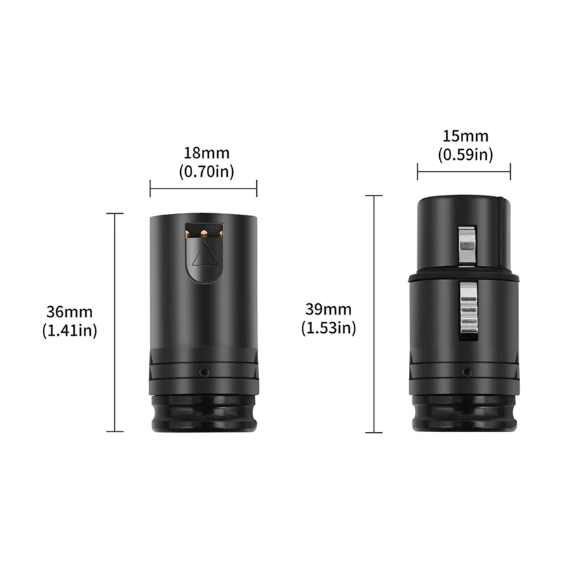A92Z Kompakter XLR-Mikrofon-Lötadapter, männlich und weiblich, verstellbar 90er °   Rechtwinkliger 3-poliger XLR-Lötanschluss, 3-polige XLR-Enden