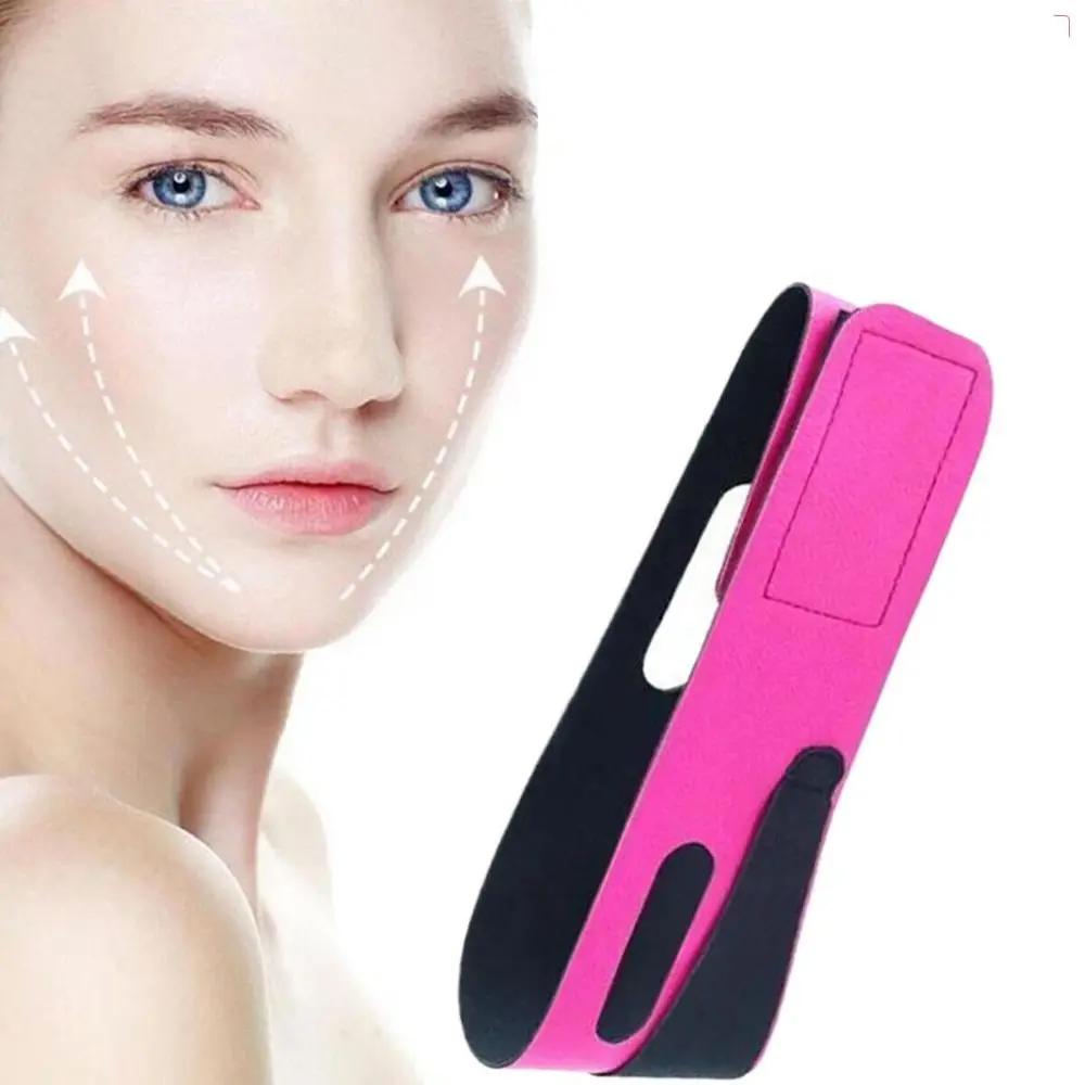 V-Line Slim Slim Face Belt Double Chin Lift Up Tight Face Mask Physical Correction Facial Bandage fits All Kinds of Face Shape