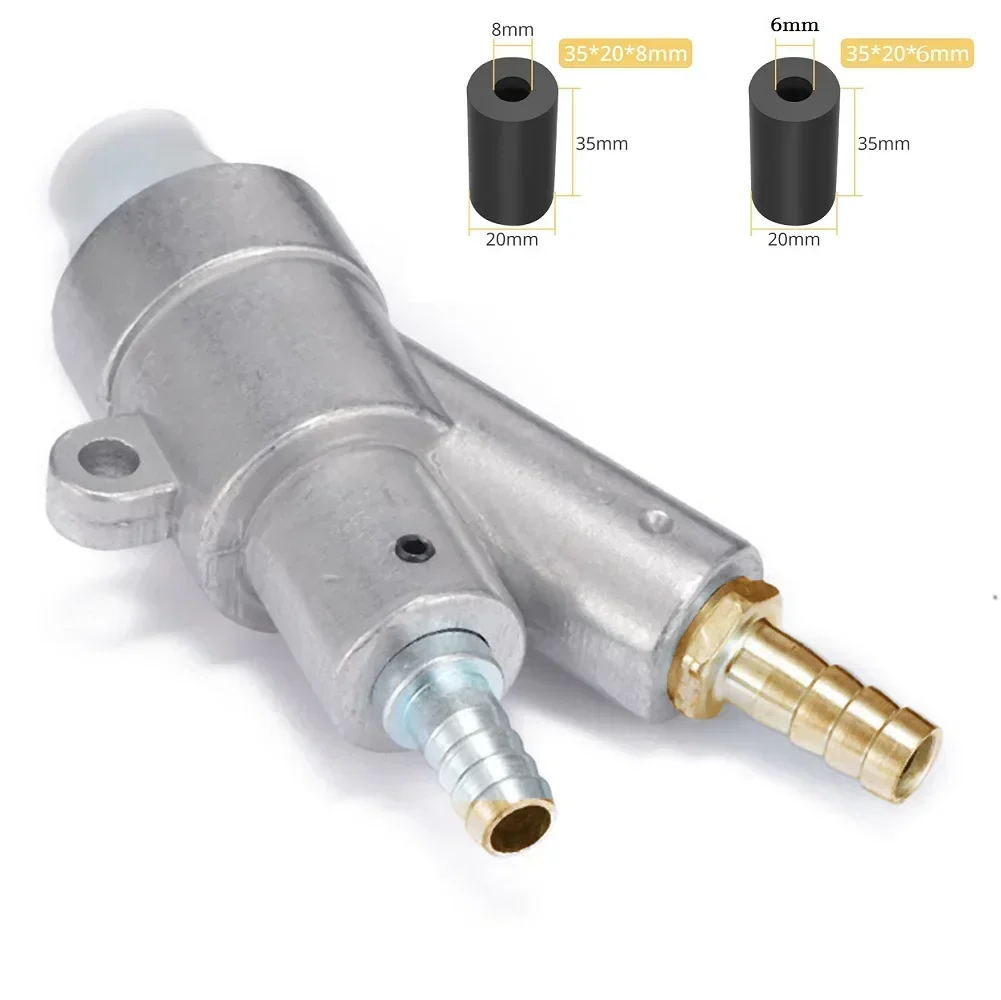 Air Sandblaster Sand Blasting Tool For Rust Dust Remove Boron Carbide Nozzle 6mm Air Tools Air Sandblasting Machine Accessory