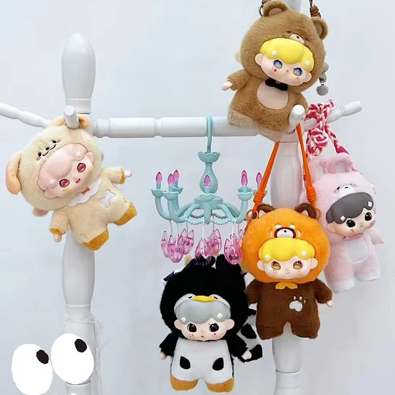 Billie Pajama Party Series ตุ๊กตากล่องตาบอดตุ๊กตาสัตว์น่ารักอะนิเมะรูปกระเป๋าจี้คอลเลกชันรุ่น Surprise ของขวัญของเล่น