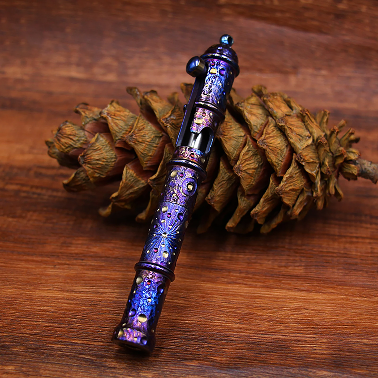 Tactical Pen EDC Anti Stress Fidget Signature Ballpoint Pen Self Defense