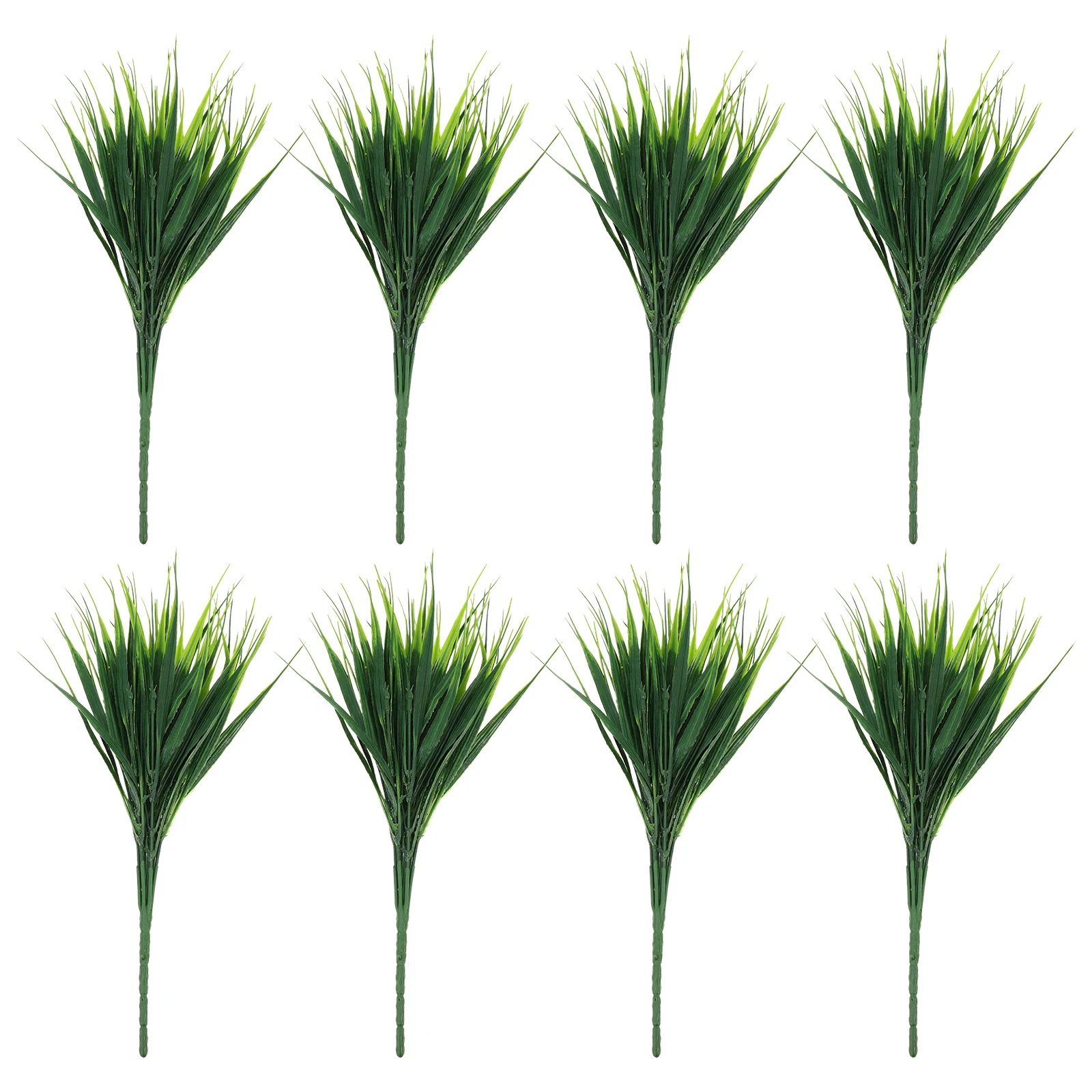 

15pcs Artificial Plastic Flowers Bouquet Greenery Decor Simulation Plants Imitation Grass Decorative Vase Ornament Fake Shrub