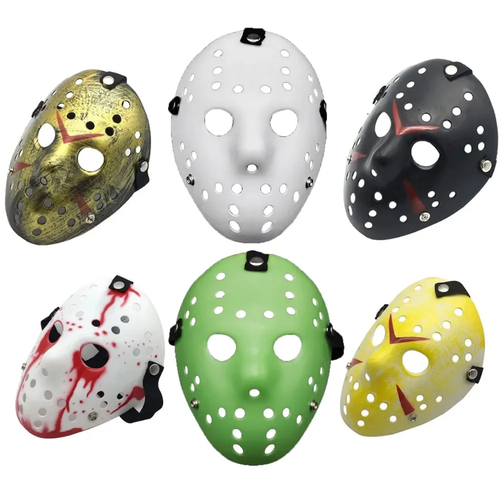 6PCS Popular Halloween Mask Freddy VS Jason Horror Festival Funny Mask Dance Jason Mask Holiday Supplies