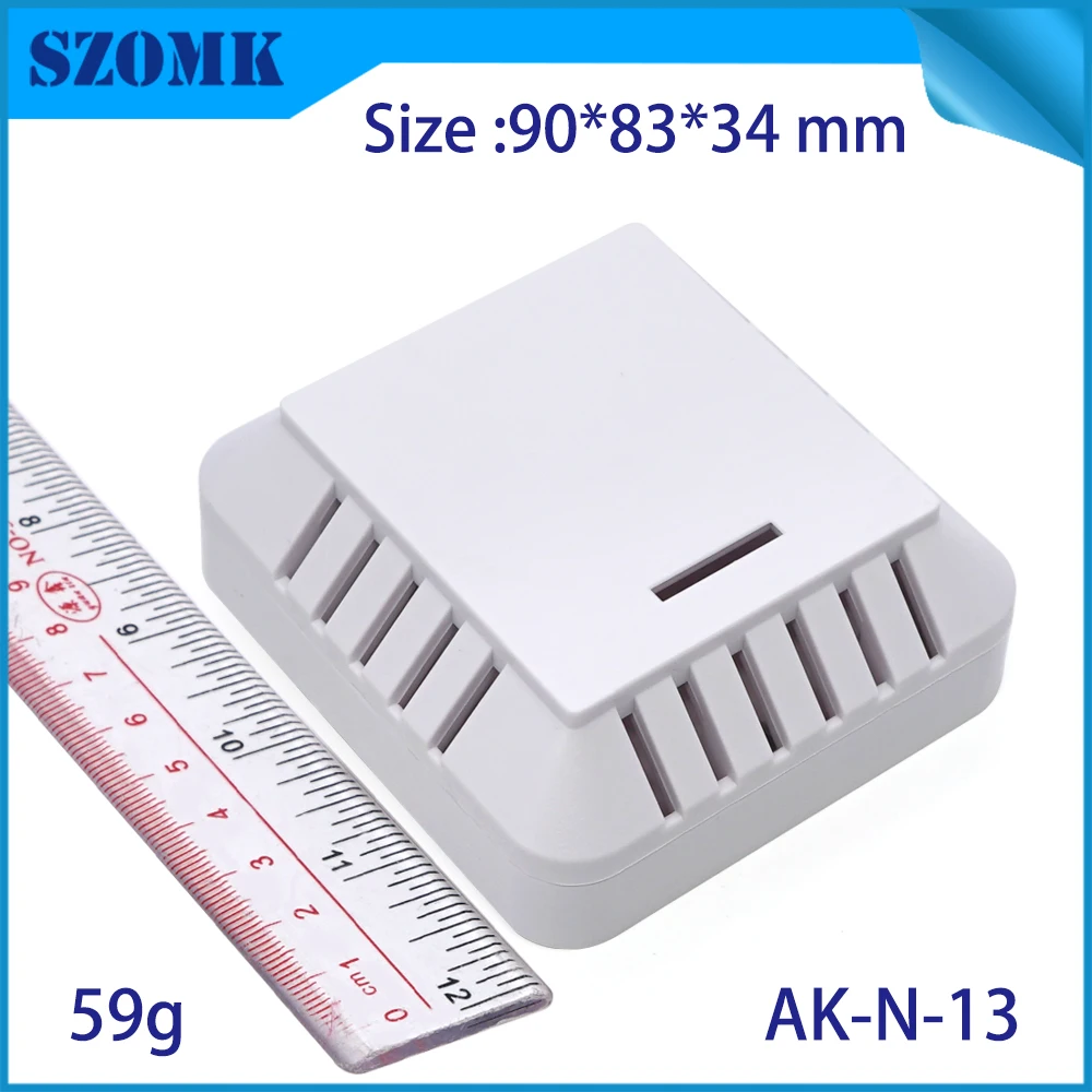 SZOMK Plastic temprature sensor  humidity sensor enclosure (1Pcs) 90*83*35mm electronical junction box high quality project case