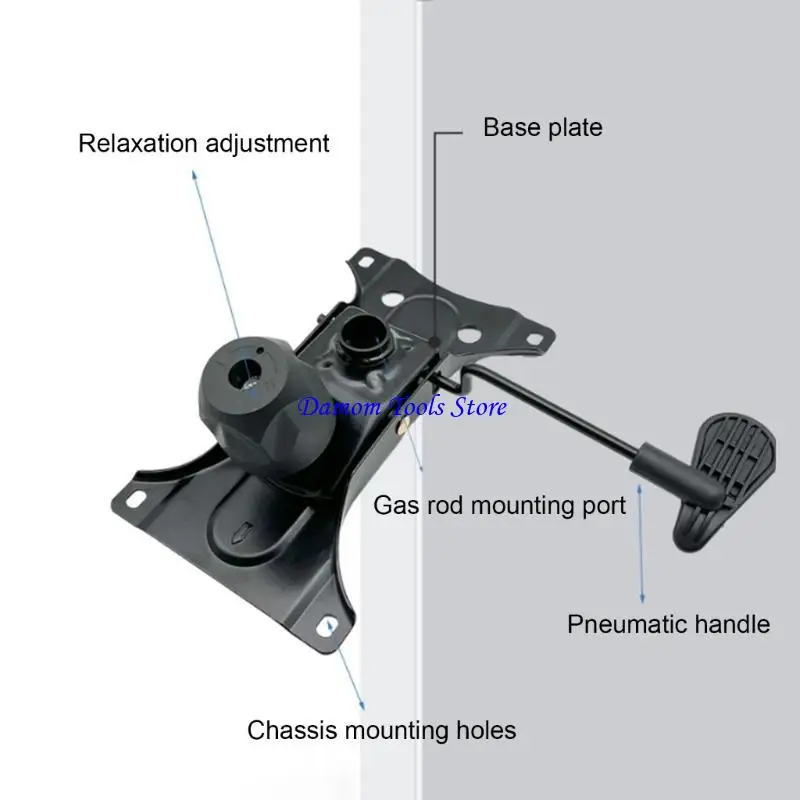 57BE Enhances Home Office Chair Bottom Base Plate with Rust Resistant Coating for Improved Support Comfort in Any Workspaces