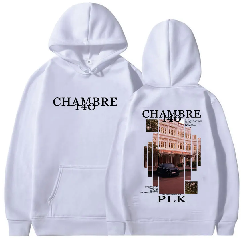 Rapper Plk CHAMBRE 140 Pt3 Tour 2025 Graphic Hoodie Men Women High Quality Fashion Long Sleeve Oversized Sweatshirts Streetwear