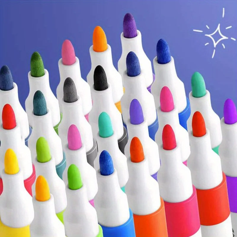 36 Colors Brush Markers Tip for Drawing & Sketching -  Coloring Markers Pens Highlighters Perfect Card Making