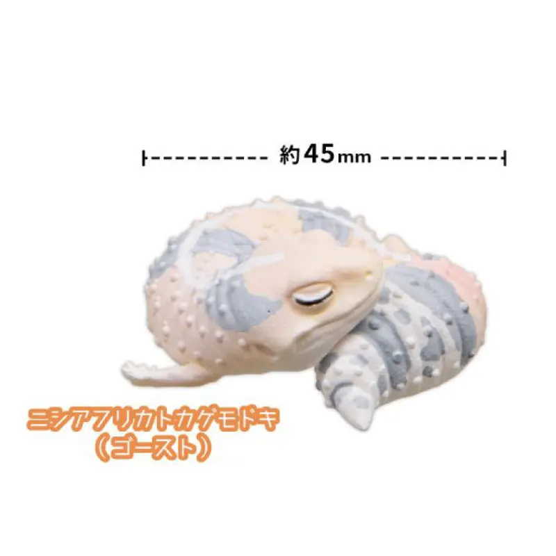 Echtes Gacha-Skala-Modell, der Wächter des Schlafs, schlafende Reptilien-Eidechsen, dekoratives Produkt, Action-Figur, Spielzeug