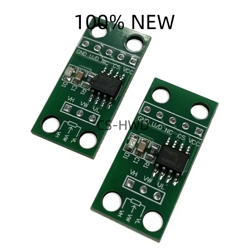 Digital potentiometer circuit board module, adjustable, 10K, 50K, 100th order, X9C103S/X9C503S