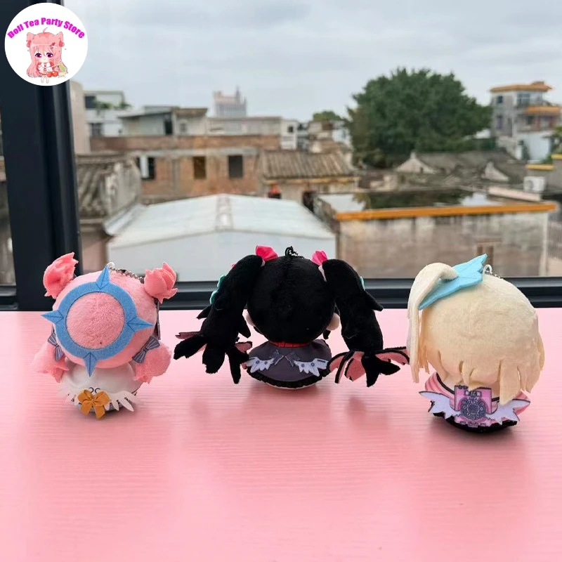 Game Zenless Zone Zero Aria Sunna Nangong Yu Kawaii Small Sitting Posture Cotton Doll Backpack Pendant Anime Plush Puppet