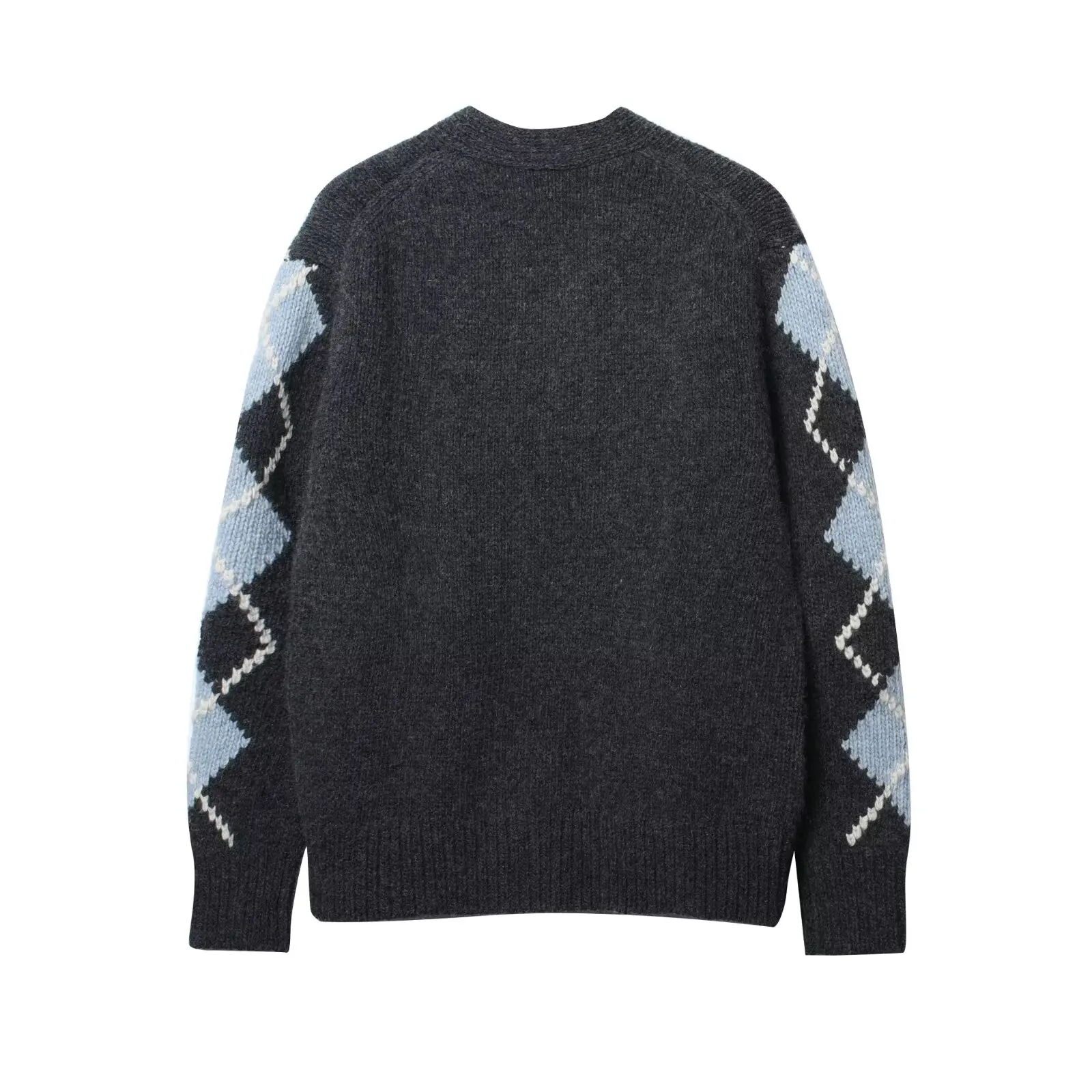 معطف 2025 من الصوف الخالص بنمط الماس أنيق، عصري، نمط جديد، ملابس مكتبية مريحة، ملابس غير رسمية، متعدد الاستخدامات، عتيق، S