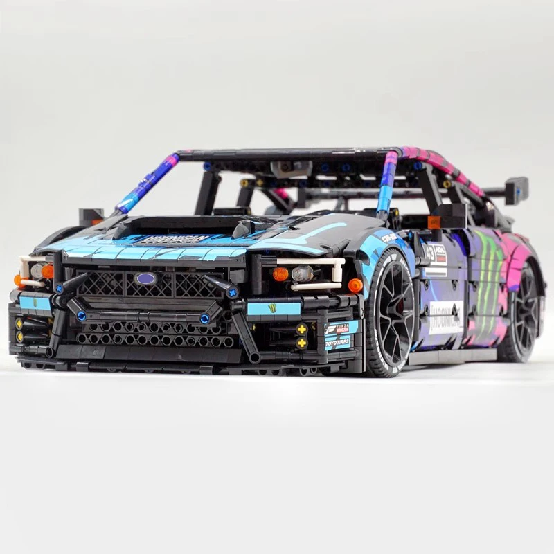 New 57010 Technical Super Sport Car Model WRX STI Compatible MOC-79953 Building Blocks Bricks Puzzle Toy Birthday Gifts For Kids