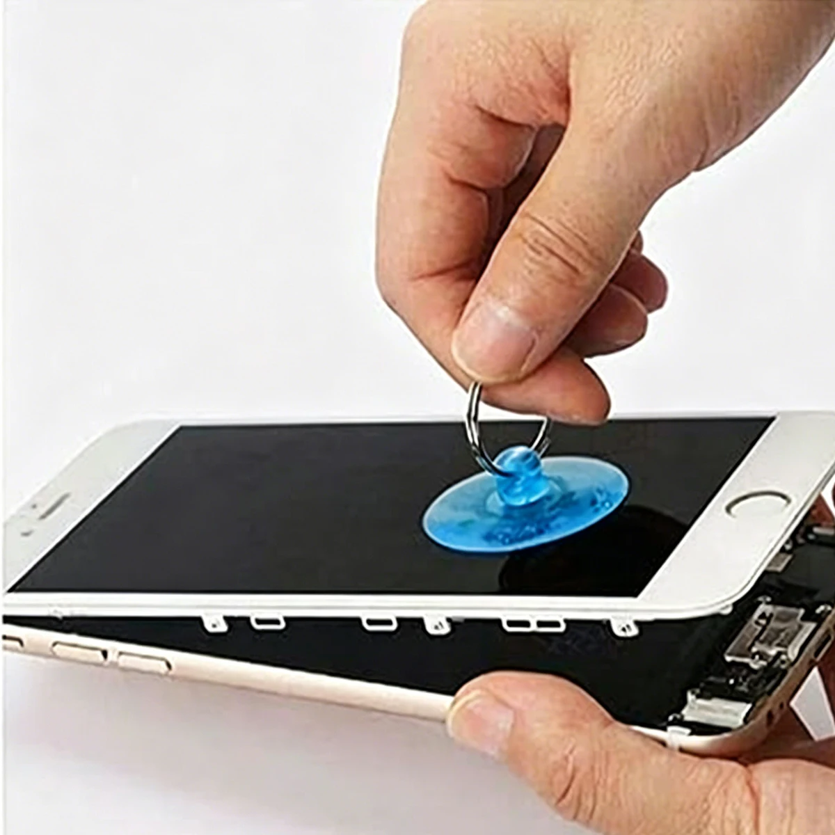 Blue Suction Cup for Apple and Android Phone Disassembly, Suitable for LCD Screen, 5.5cm Suction Cup