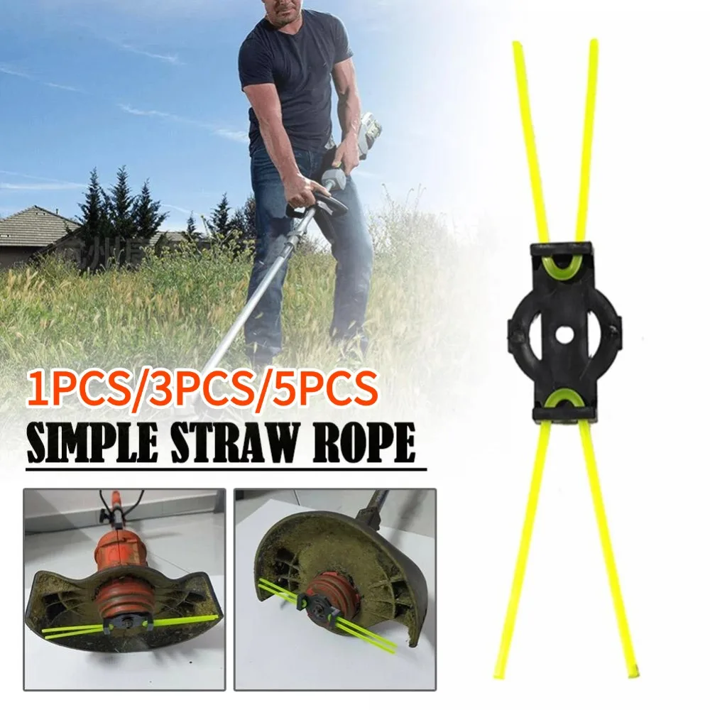 

Простая соломенная веревка 14 см для ножниц травы. Простая установка. Прочный пластик. Эффективные аксессуары для резки травы. Низкое обслуживание.