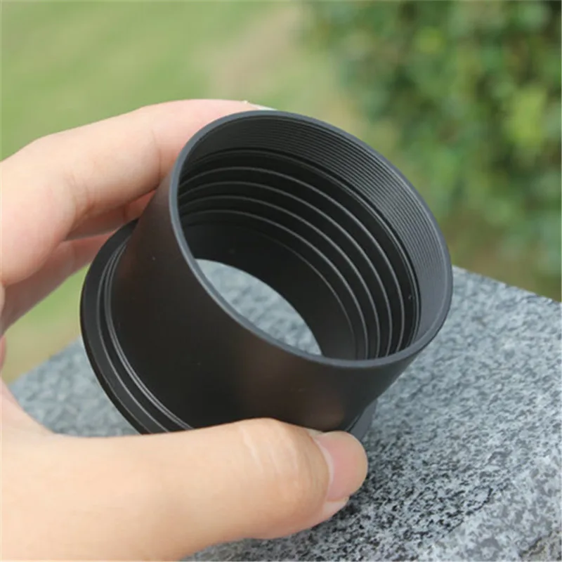 Agnicy 2 Inches to M48X0.75mm Photography Thread Interface Astronomical Telescope Accessories for T2 SLR Camera Mount & Filter
